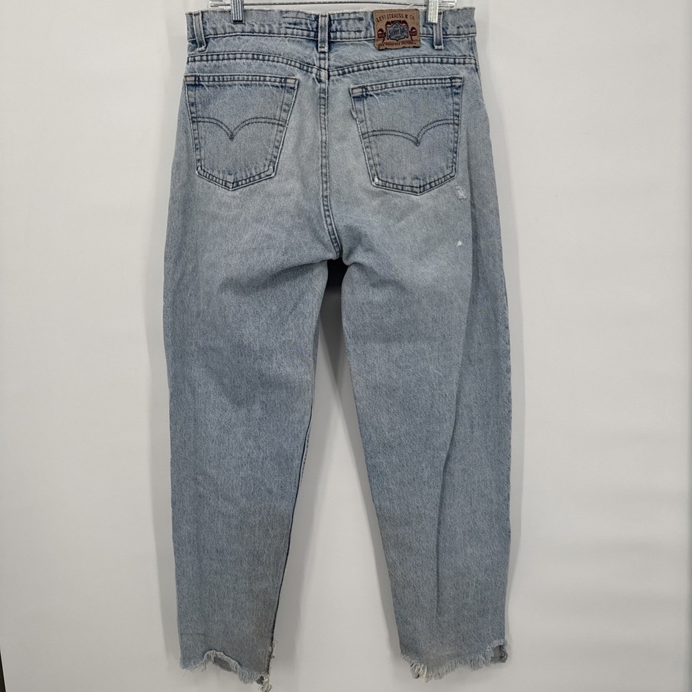 Levis 560 Silver Tab USA Vintage 90s Skater Jeans Light Distressed 34x30